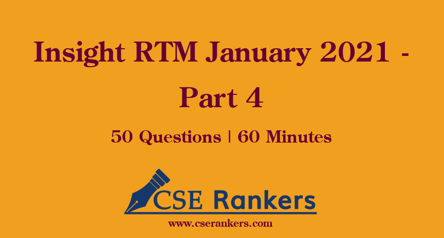 Insight RTM January 2021 - Part 4